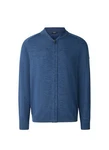 MAERZ Muenchen Strickjacke Zip Blau/Dunkelblau