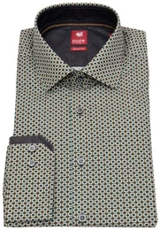 Langarmhemd Slim Fit stark tailliert Kentkragen