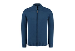 Travelin' Strickjacke Vest Raahe Men Blau