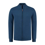 Travelin' Strickjacke Vest Raahe Men Blau