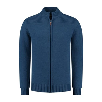 Travelin' Strickjacke Vest Raahe Men Blau