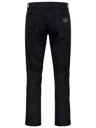 Wrangler Texas Stretch Jeans Regular Fit Authentic Straight Dunkelblau/Schwarz