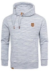 Amaci&Sons Kapuzenpullover HENDERSON Grau/Hellgrau/Hellblau
