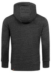 Amaci&Sons Kapuzenpullover HENDERSON Dunkelgrau/Grau/Schwarz