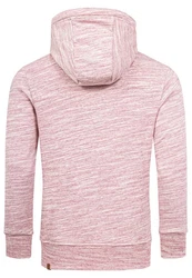 Amaci&Sons Kapuzenpullover HENDERSON Bordeaux/Rosa/Dunkelrot
