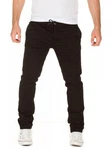 Yazubi Chinos Agron  Schwarz/Khaki/Dunkelbraun
