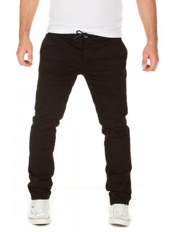 Yazubi Chinos Agron  Schwarz/Khaki/Dunkelbraun
