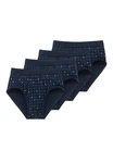 Schiesser Slip 4er Pack Cotton Essentials Feinripp 