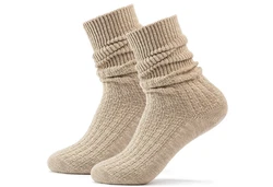 Stockerpoint Trachtensocken Modell OC-Ludwig Khaki/Beige/Weiß/Grau/Braun