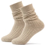 Stockerpoint Trachtensocken Modell OC-Ludwig Khaki/Beige/Weiß/Grau/Braun