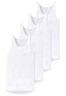 Schiesser Unterhemd Original Classics Feinripp