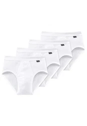 Schiesser Slip 4er Pack Cotton Essentials Feinripp 