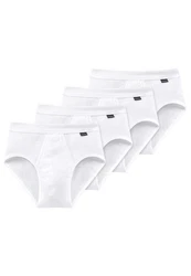 Schiesser Slip 4er Pack Cotton Essentials Feinripp 