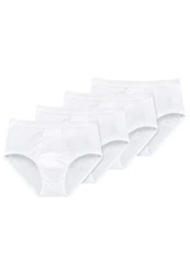 Schiesser Slip 4er Pack Original Classics Feinripp 