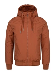 Alessandro Salvarini Winterjacke ASWeighty Orange/Braun/Rot