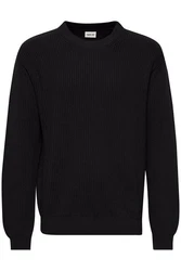 !Solid Strickpullover SDGIA Schwarz