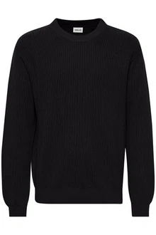!Solid Strickpullover SDGIA Schwarz