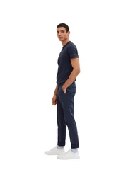 TOM TAILOR Chinohose Slim Fit blau