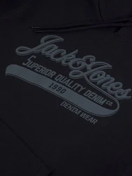 Jack & Jones Kapuzenpullover JJEADRIAN Regular Fit Hoodie Dunkelblau/Schwarz/Dunkelgrau/Blau