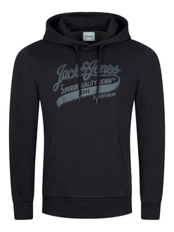 Jack & Jones Kapuzenpullover JJEADRIAN Regular Fit Hoodie Dunkelblau/Schwarz/Dunkelgrau/Blau