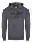 Jack & Jones Kapuzenpullover JJEADRIAN Regular Fit Hoodie Grau/Hellgrau/Dunkelgrau