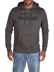 Jack & Jones Kapuzenpullover JJEADRIAN Regular Fit Hoodie Dunkelgrau/Lila/Hellgrau/Grau/Braun