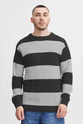 !Solid Strickpullover SDSergio Crewneck 21301066-ME