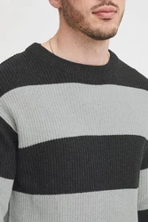 !Solid Strickpullover SDSergio Crewneck 21301066-ME