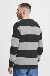 !Solid Strickpullover SDSergio Crewneck 21301066-ME