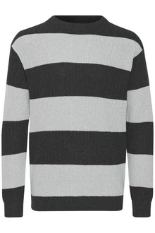 !Solid Strickpullover SDSergio Crewneck 21301066-ME