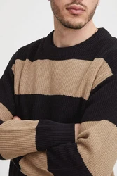 !Solid Strickpullover SDSergio Crewneck 21301066-ME