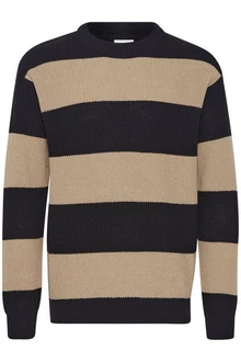 !Solid Strickpullover SDSergio Crewneck 21301066-ME