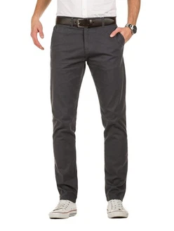 Yazubi Chinohose Kyle Khaki/Dunkelgrau/Grau/Hellgrau