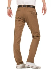 Yazubi Chinohose Kyle Khaki/Braun/Beige