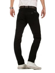 Yazubi Chinohose Kyle Schwarz/Khaki