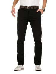 Yazubi Chinohose Kyle Schwarz/Khaki