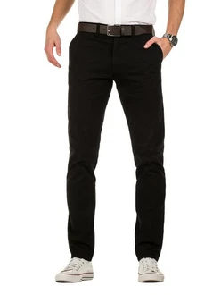Yazubi Chinohose Kyle Schwarz/Khaki