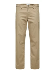 SELECTED HOMME Chinohose New Miles Khaki/Beige