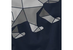 Neverless Tanktop Herren Polygon Mond Outdoor Wandern Natur Print Dunkelblau/Braun/Blau