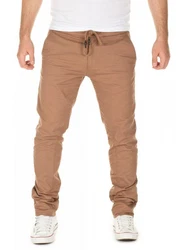 Yazubi Chinos Agron  Khaki/Beige/Braun