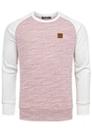 Amaci&Sons Sweatshirt ELGIN Pullover mit Rundhalsausschnitt Herren Basic College Sweatjacke Hoodie 