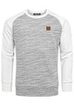 Amaci&Sons Sweatshirt ELGIN Pullover mit Rundhalsausschnitt Herren Basic College Sweatjacke Hoodie 