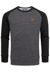 Amaci&Sons Sweatshirt ELGIN Pullover mit Rundhalsausschnitt Herren Basic College Sweatjacke Hoodie 