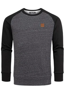 Amaci&Sons Sweatshirt ELGIN Pullover mit Rundhalsausschnitt Herren Basic College Sweatjacke Hoodie