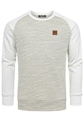 Amaci&Sons Sweatshirt ELGIN Pullover mit Rundhalsausschnitt Herren Basic College Sweatjacke Hoodie 