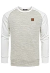 Amaci&Sons Sweatshirt ELGIN Pullover mit Rundhalsausschnitt Herren Basic College Sweatjacke Hoodie 