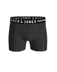 Jack & Jones Unterhemd Sense Trunks 3-Pack 3612 Schwarz/Rot/Dunkelrot/Dunkelblau