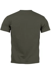 Neverless Print-Shirt Herren T-Shirt Polygon Design Print Br Bear Tiermotiv Outdoor Fashion Dunkelgrün/Braun