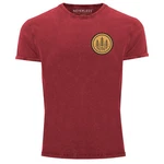Neverless Print-Shirt Herren Vintage Shirt Wald Bäume Logo Badge Naturliebhaber Outdoor mit Print 
