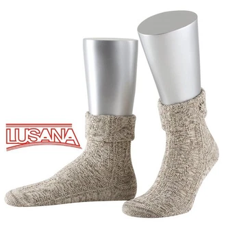 Lusana Trachtensocken Umschlag Schoppersocke